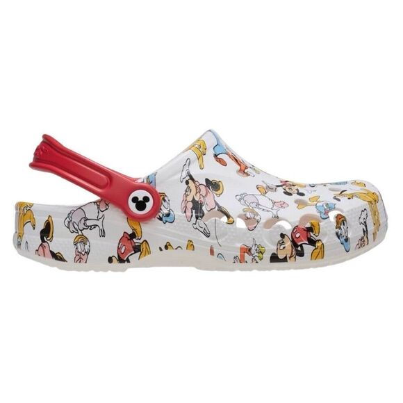 Adult Unisex Disney Mickey and Friends Crocs Red/ White Baya Clog Slip on 10 - Picture 3 of 5
